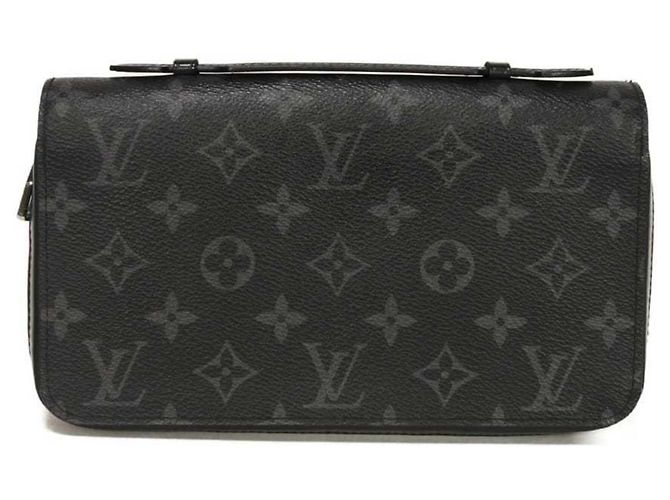 Louis Vuitton Zippy XL Long Wallet Black Monogram