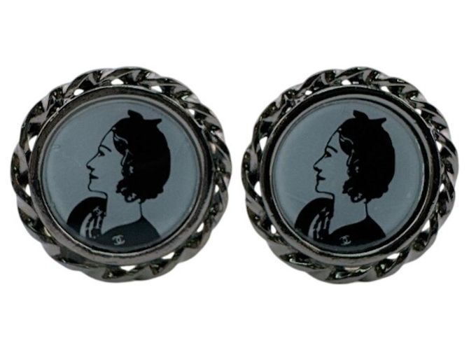 Orecchini a clip Mademoiselle Silver Chanel Argento
