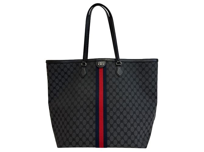 Borsa Tote Large Nera Gucci Balenciaga Hacker Project Nero