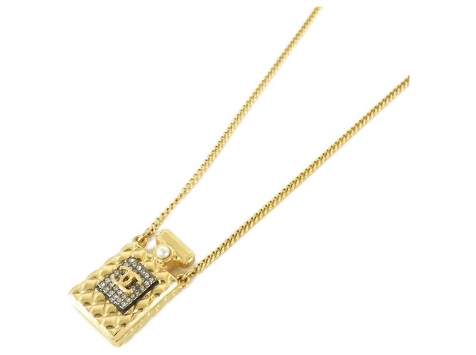 Collana Chanel AB4392 Bianco D'oro
