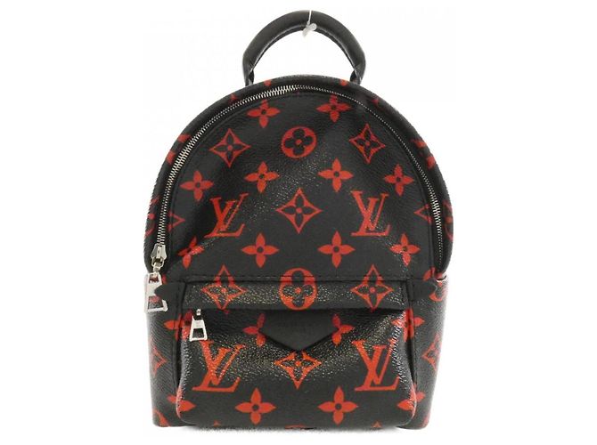 Louis Vuitton Monogram Infrarouge Palm Springs Backpack MINI Noir