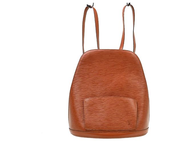 Louis Vuitton Gobelins Backpack Epi Leather Brown
