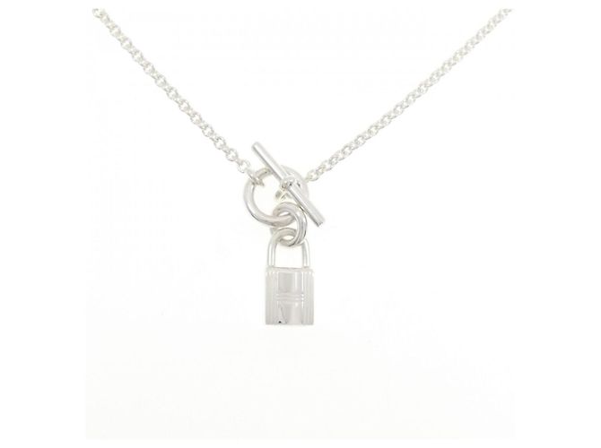 Hermès Collana Amulette Cadena Hermes Argento 