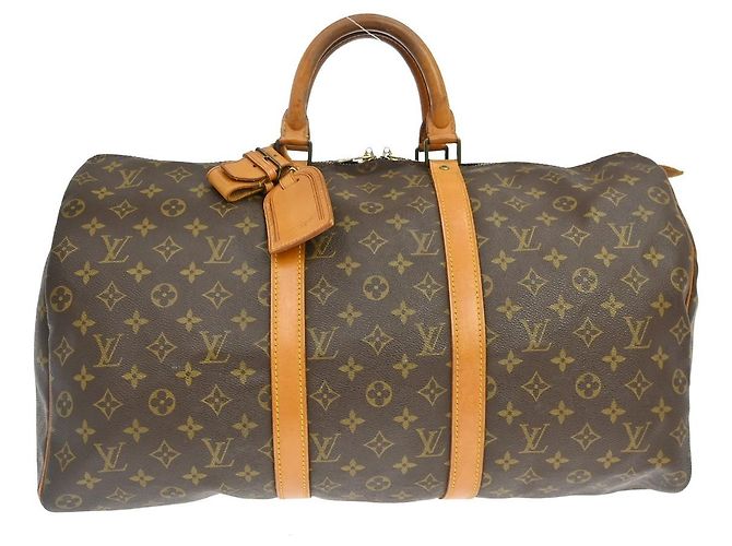 Louis Vuitton Keepall Monogram Canvas 50 Marrom