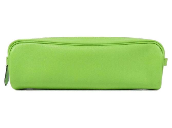 Hermès Hermes Scribe Pen Case Green