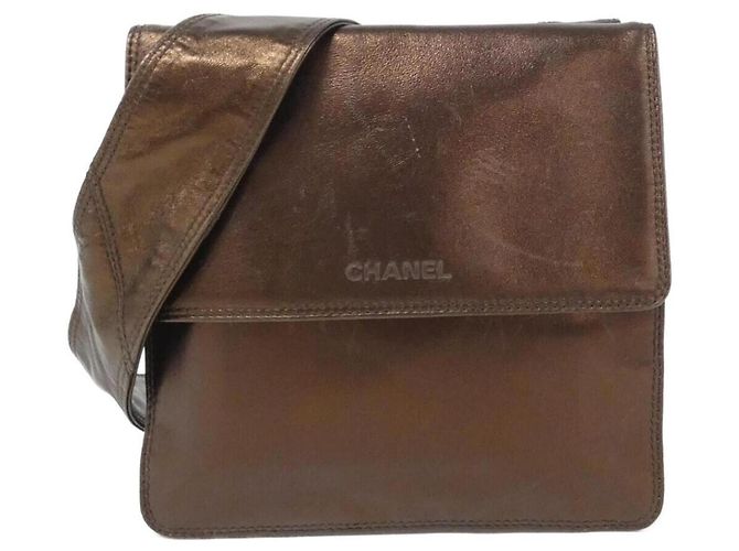 Bolsa de Ombro Chanel 13144 Bronze