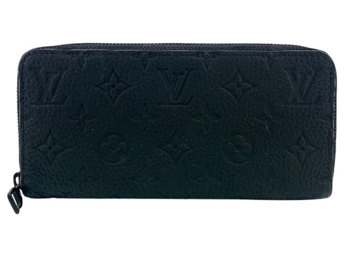 Louis Vuitton Taurillon Long Wallet Black