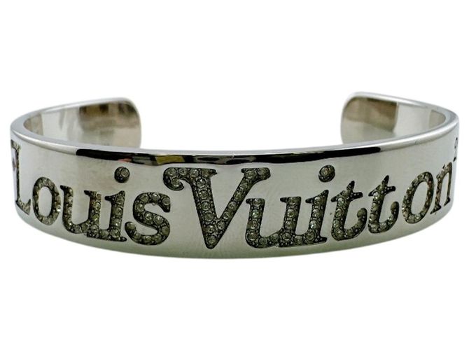 Louis Vuitton Silberner Charm-Armband
