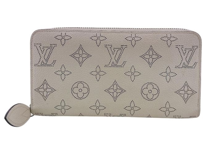 Cartera larga Mahina Louis Vuitton Blanco