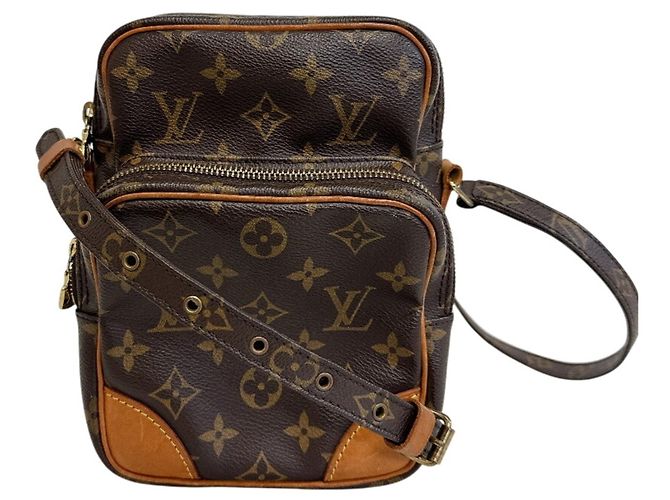Pochette à l'épaule Louis Vuitton Monogram Marron