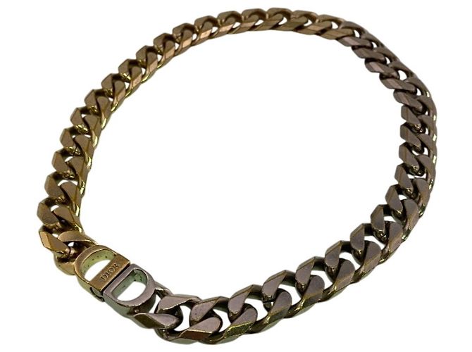 Collana a catena Christian Dior CD ICON D'oro