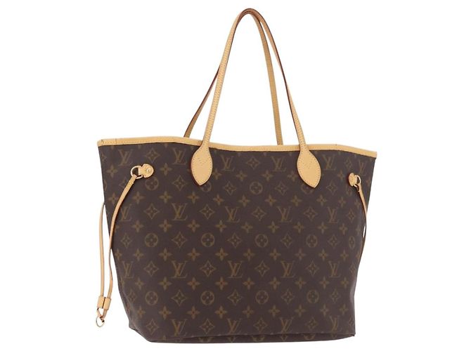 LOUIS VUITTON Borsa Tote Monogram Neverfull MM M40156 LV Auth 184923A Monogramma