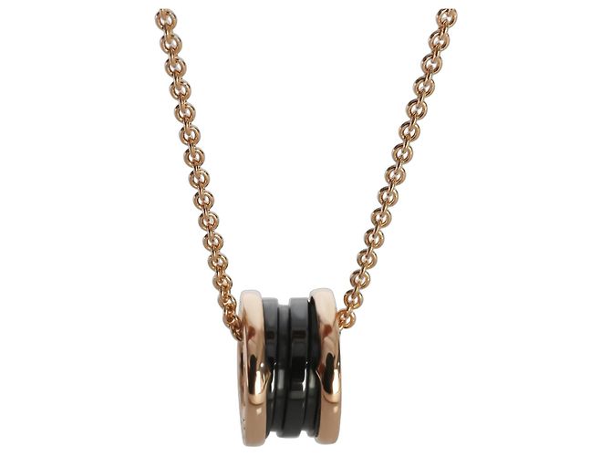 Bulgari Colar BVLGARI Rose Gold B.zero1