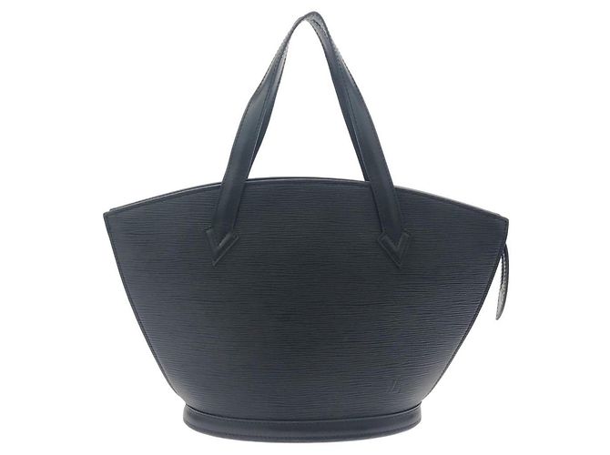 Borsa Louis Vuitton Epi Saint Jacques Nero