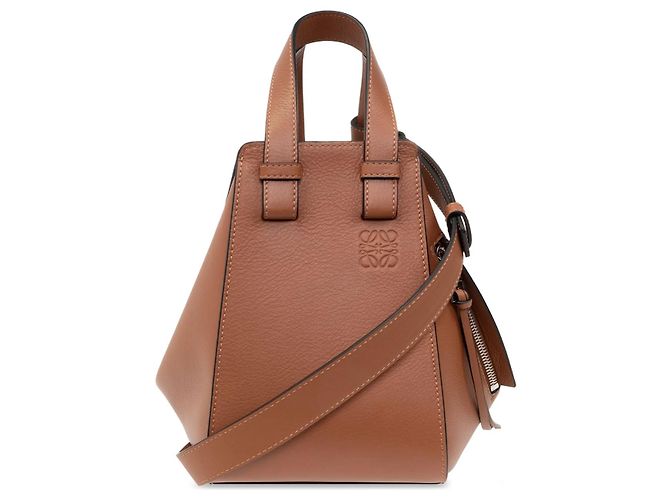 Loewe Borsa Small Hammock in Pelle Tan Marrone