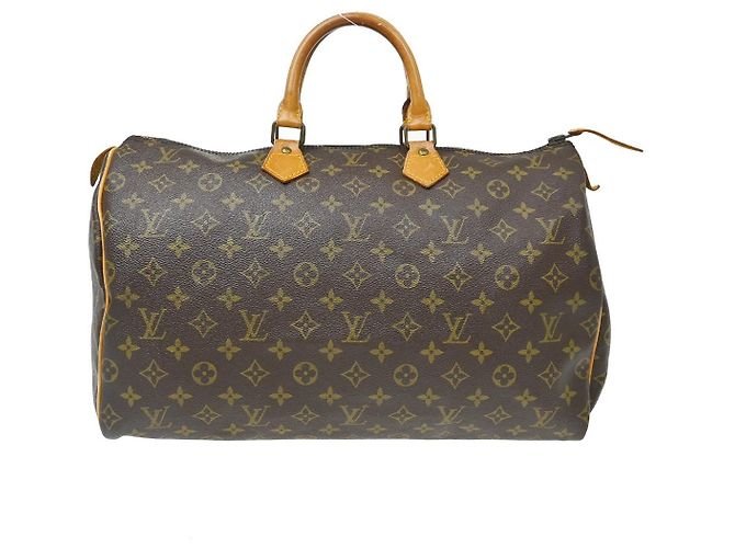 Louis Vuitton Speedy Monogram Canvas 40 Marrone