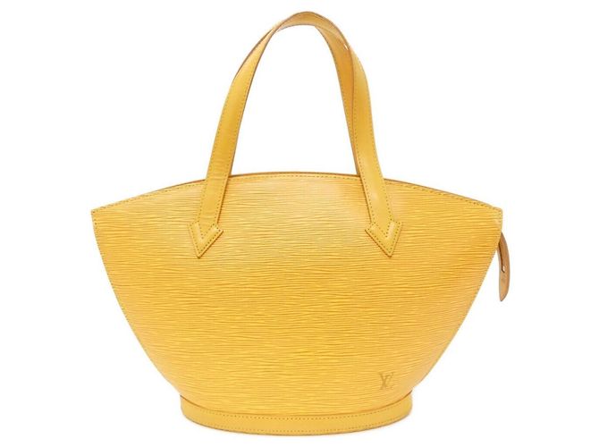 Louis Vuitton Epi Saint Jacques Handtasche Gelb