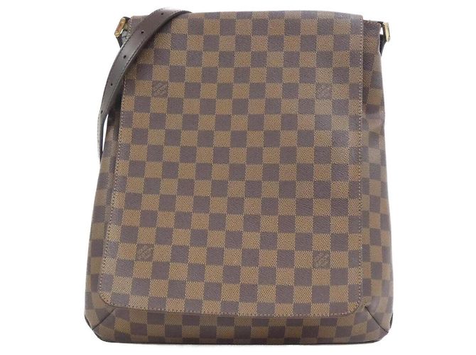 Borsa a Spalla Louis Vuitton Damier Musette Damier ebene