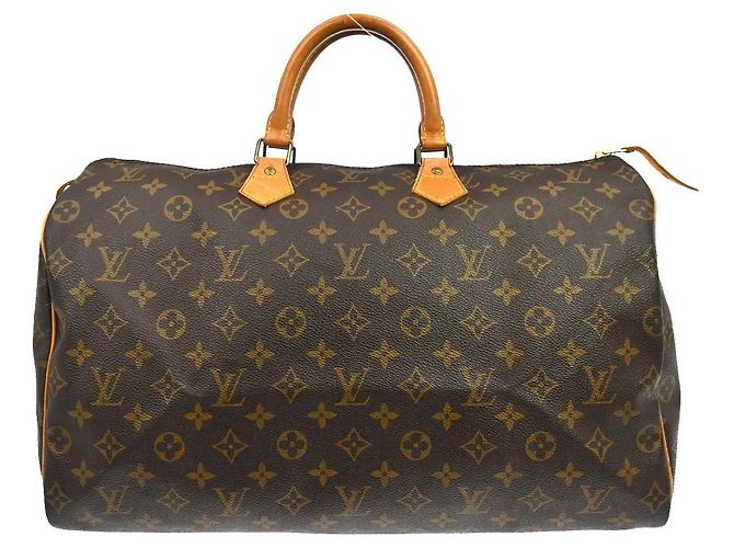 Bolsa Louis Vuitton Speedy Monogram Canvas 40 Marrom