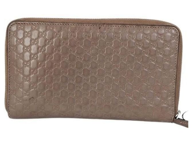 Gucci Microguccissima Travel Document Case Brown