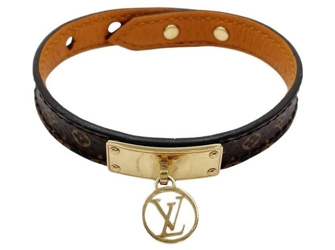 Pulsera Charm Louis Vuitton Castaño