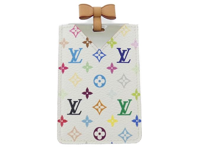 Louis Vuitton Multicolor Etui Miroir White Golden