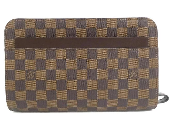 Sac Second Damier Saint Louis Vuitton Damier ebène