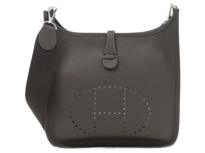 Hermès Bolsa de ombro Hermes Evelyne 3 PM Damier ebene