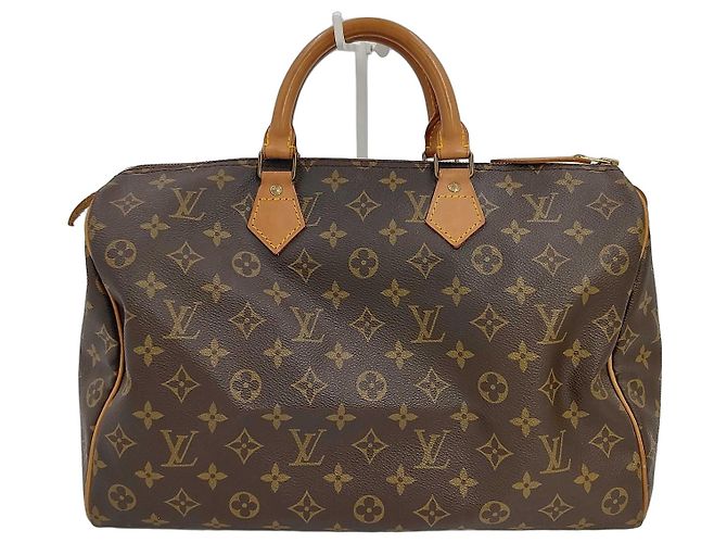 Borsa Louis Vuitton Speedy Monogram Canvas 35 Marrone