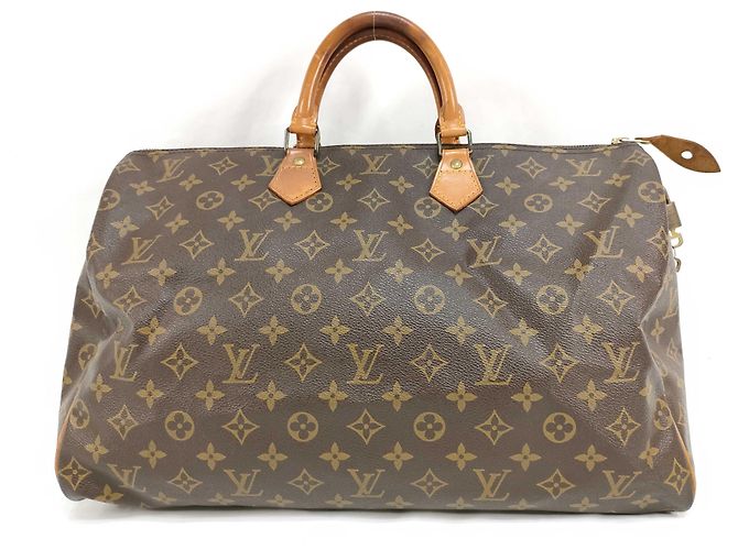 Sac à main Louis Vuitton Speedy Monogram Canvas 40 Multicolore