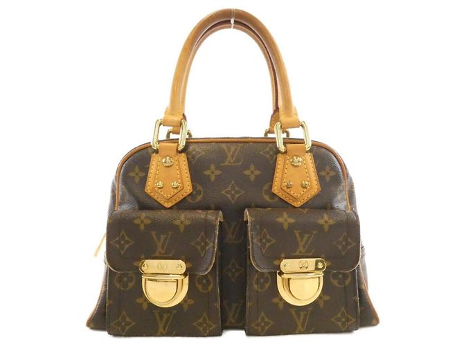Bolsa Louis Vuitton Monogram Manhattan PM Marrom Monograma
