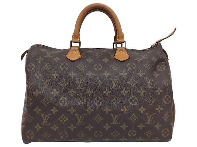 Louis Vuitton Speedy Monogram Canvas 35 Marrom