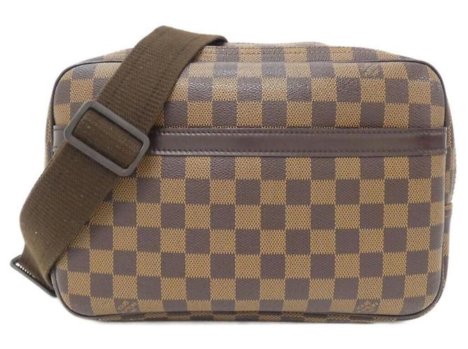 Borsa a tracolla Louis Vuitton Damier Reporter Damier ebene
