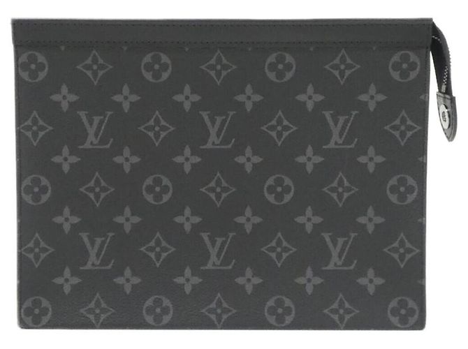 Louis Vuitton Monogram Eclipse Pochette Voyage MM Noir
