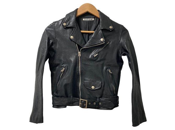 Autre Marque Veste Leather Riders beautiful people Noir