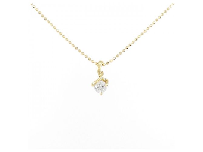 Autre Marque Collana con diamante Au750 D'oro