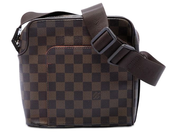 Louis Vuitton Marrom Damier Ebene Olav PM
