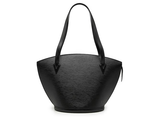Louis Vuitton Borsa Saint Jacques GM in pelle Epi nera con tracolla lunga Nero