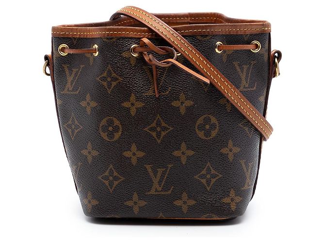 Louis Vuitton Marrom Monogram Nano Noe