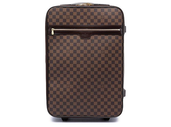 Louis Vuitton Marrom Damier Ebene Pegase 55