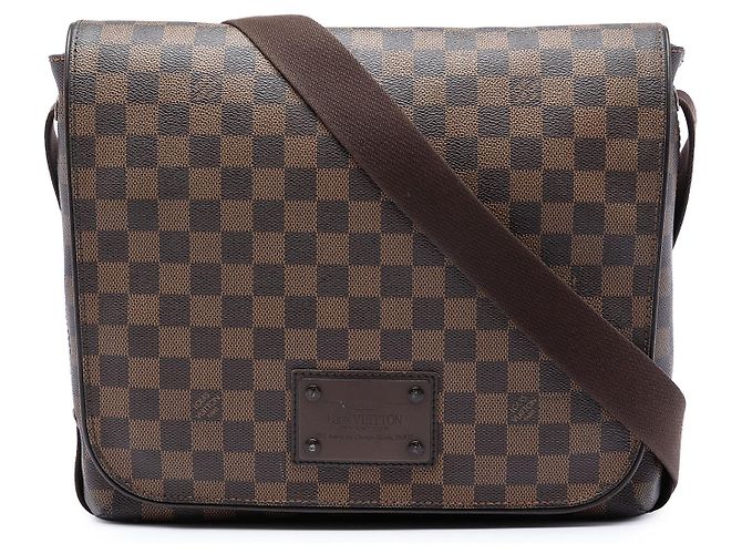 Louis Vuitton Marrom Damier Ebene Brooklyn MM