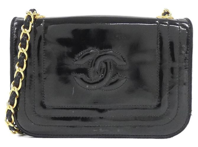 Bolsa de ombro Chanel preta Preto
