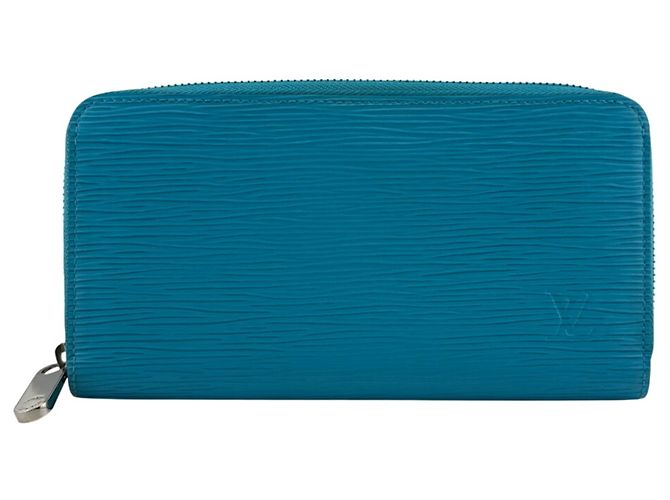 Louis Vuitton M81543 Zippy Long Wallet Turquoise