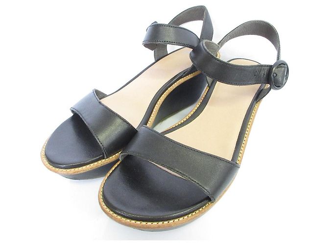 Autre Marque Camper DAMAS Ledersandalen Schwarz