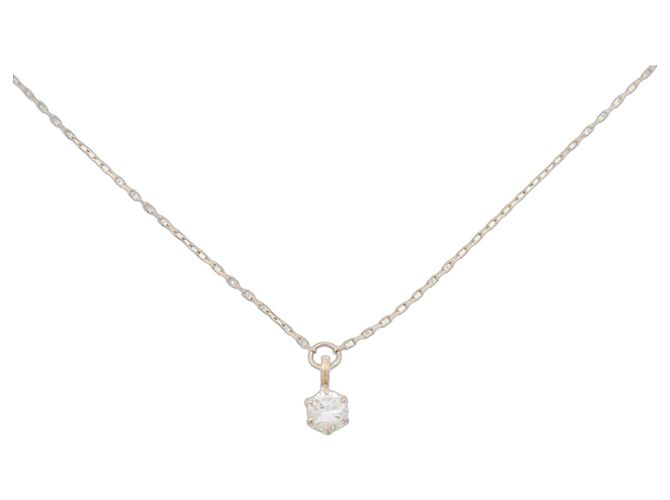 Autre Marque Collar de oro Au750 y diamantes Rosa