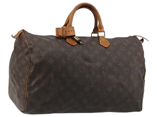 LOUIS VUITTON Bolsa Monogram Speedy 40 M41522 LV Auth 184289A