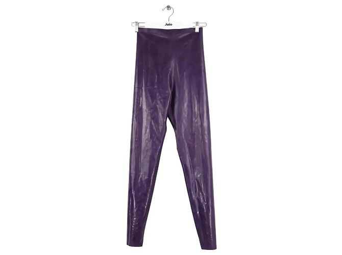 Yves Saint Laurent Leggings roxos