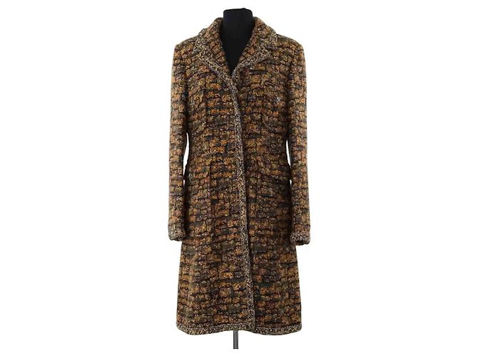 Chanel Mehrfarbiger Mantel Mehrfarben
