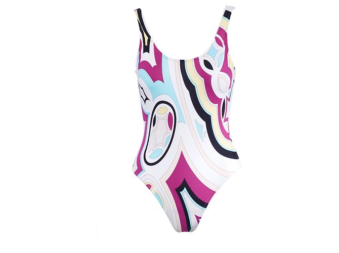 Maiô estampado Emilio Pucci Multicor