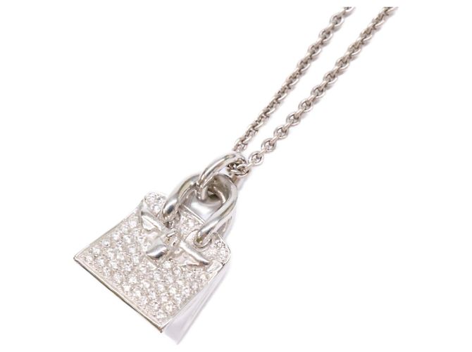 Hermès Collar HERMES 750WG Birkin Amulette Diamond